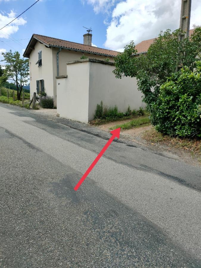 Au Coeur Des Vignes Moulin A Vent Lejlighed La Chapelle-de-Guinchay Eksteriør billede